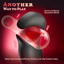 Load image into Gallery viewer, Enchantment - 9 Vibrations 4 Suctions Clamping Suction Oral Simulation Male Masturbator