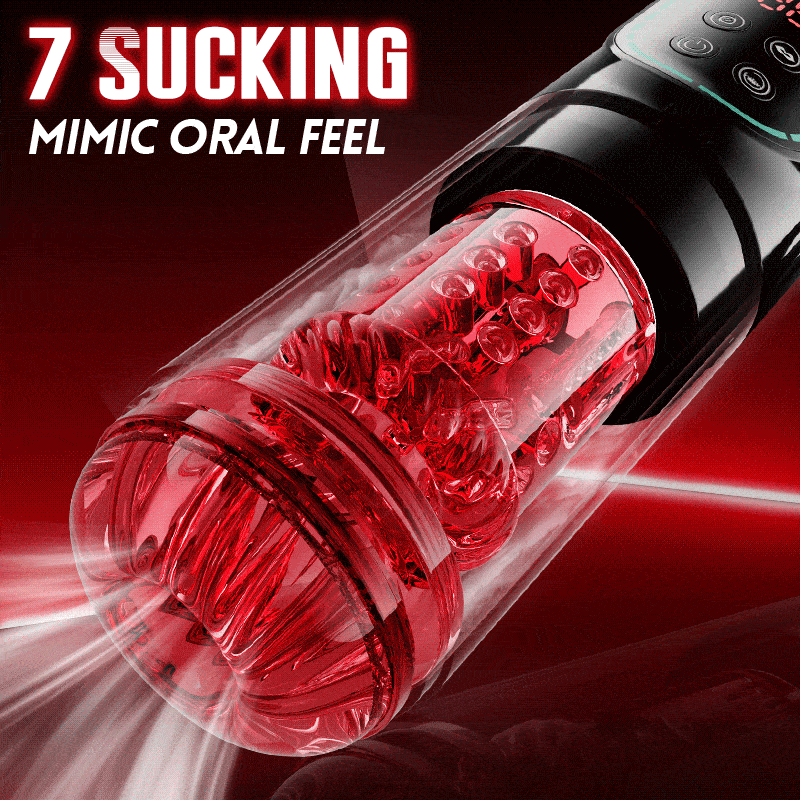 Cinder - Thrusting Rotating Sucking Vibrating Licking Blowjob Stroker