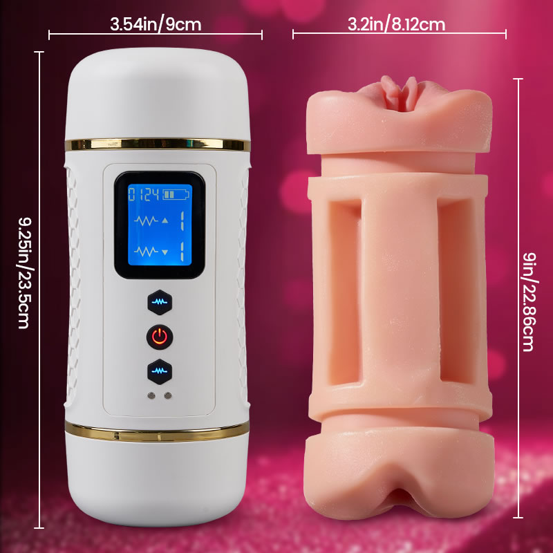 Throb - Dual-End Vibrating Stamina Trainer Edging Delay & Endurance Builder Male Masturbator