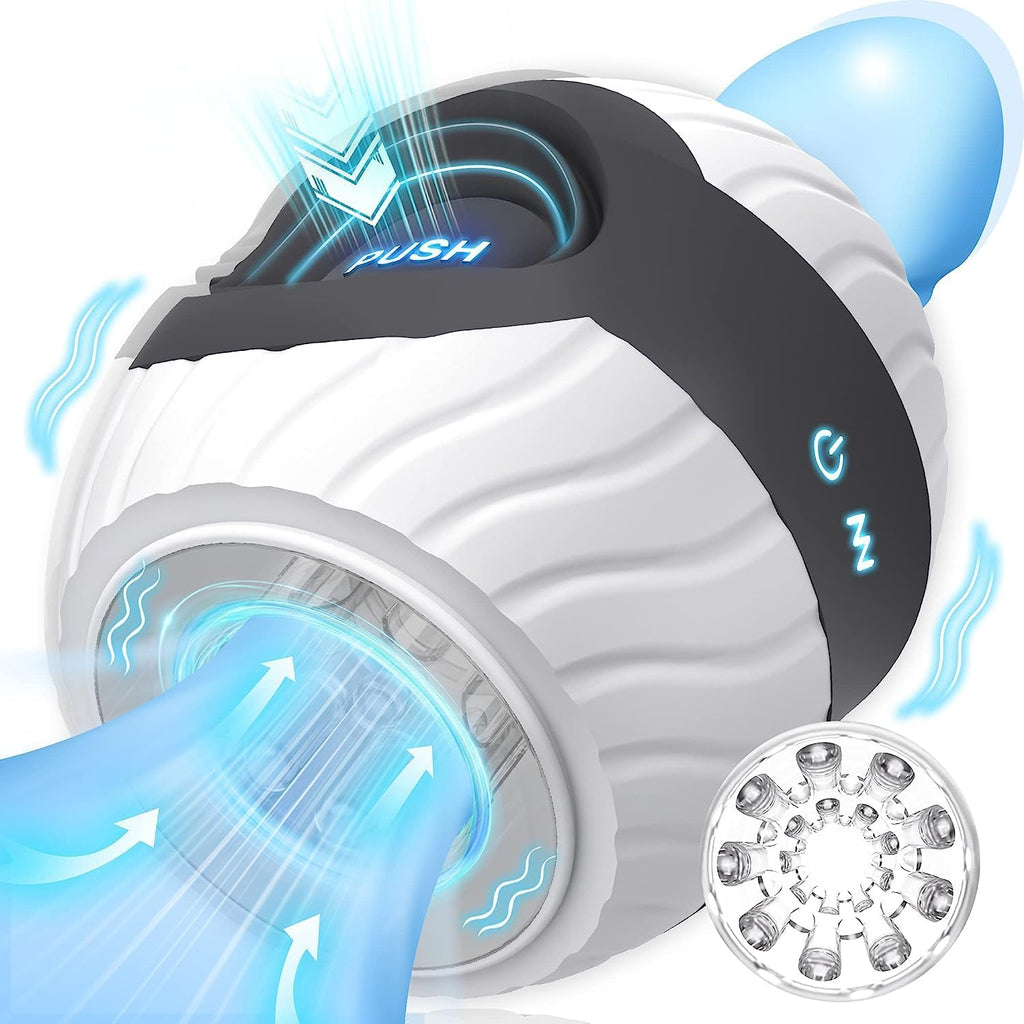 Masturbieren für Männer Elektrisch Masturbator, 10 Vibration Sex Spielzeug für die Männer Taschenmuschi, Penis Vbratorensets Sexspielzeug Solo Masturbatoren Handfrei, Sex Toyset für Man
