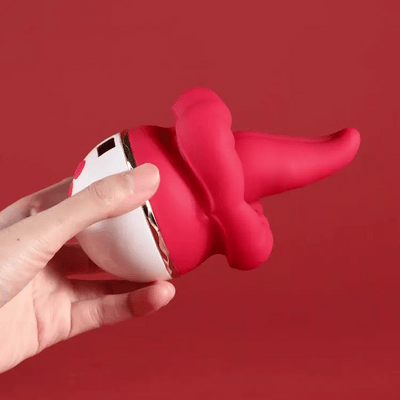 Silk Teaser Rose Tongue Vibrator